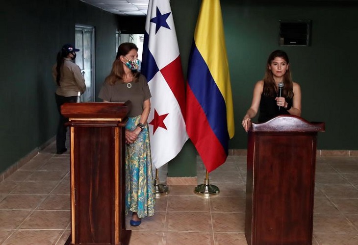 Panamá y Colombia acuerdan controlar y proteger la migración en su frontera