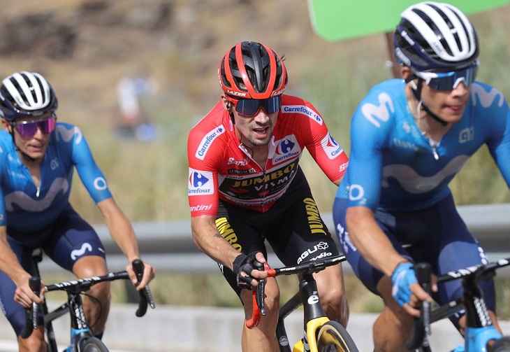 Roglic descansa como líder sólido, Mas sueña a lo grande