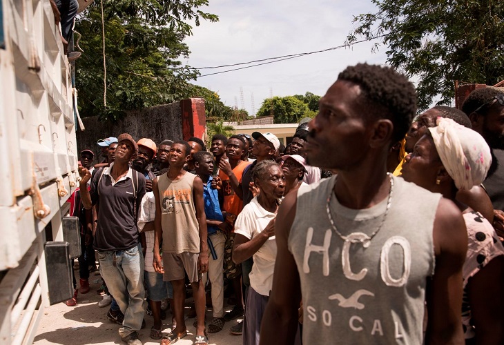 Un cargamento español con 30 toneladas de ayuda humanitaria llega a Haití