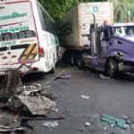 Movilidad reducida tras accidente múltiple en vía Puerto Valdivia-Tarazá