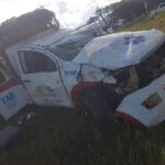 Accidente de ambulancia en que murió Sally Nieto en el Meta