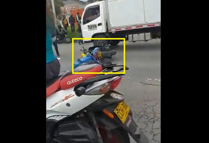 Muere motociclista en accidente por estación Sabaneta del Metro de Medellín