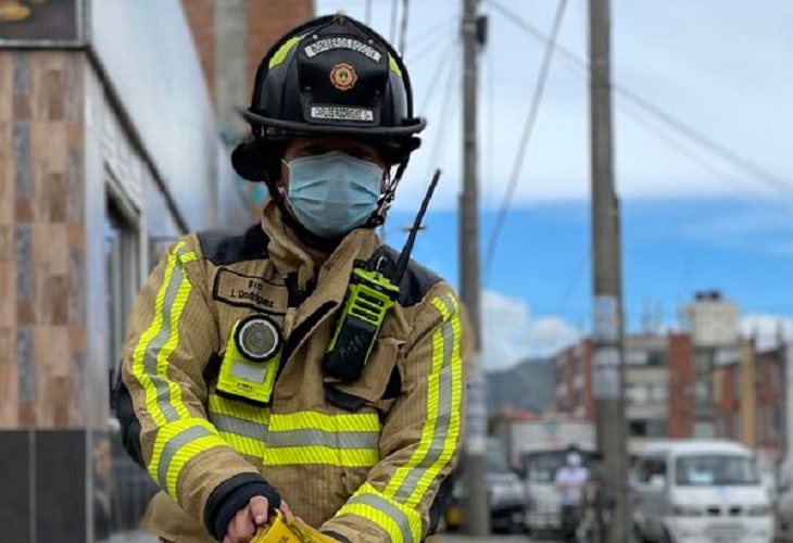 hombre-Explotó una fábrica de químicos en barrio Las Ferias de Bogotá