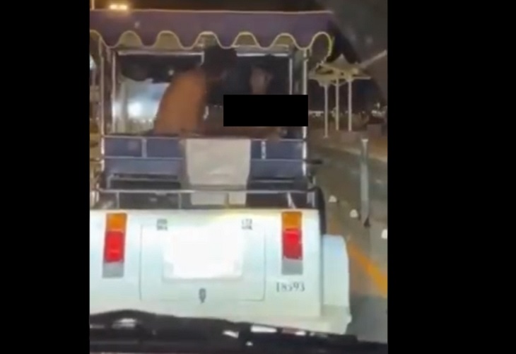 Pareja se baja de pulmonía para bailar sin ropa en malecón de Mazatlán