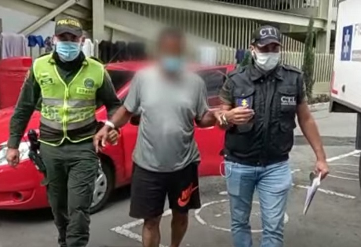 Jhon Jairo Pino, capturan al hombre que mató a su esposa e hijo en Calatrava