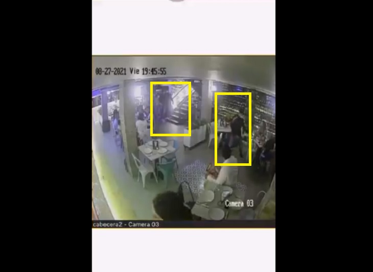 Así fue el robo masivo en el restaurante Casalins de Bucaramanga