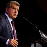 Laporta, el presidente del Barcelona explica los motivos de la marcha de Messi