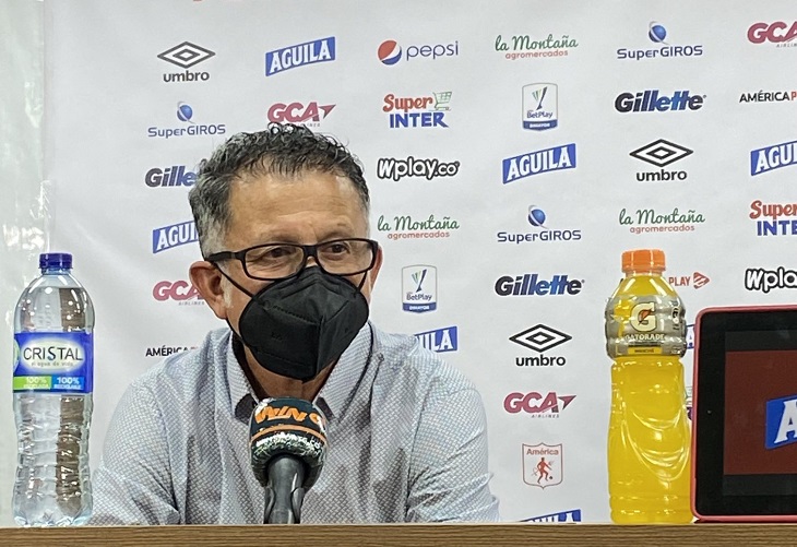 Rueda de prensa de Osorio tras derrota de América ante el DIM