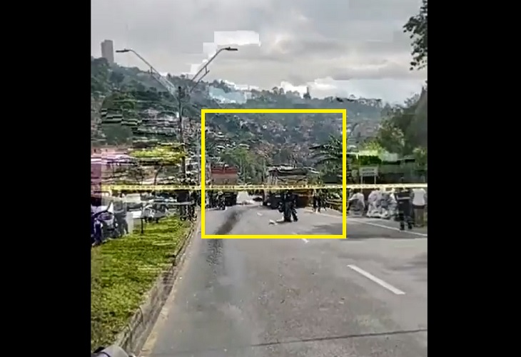 Muere motociclista en accidente en la vía túnel de Occidente en Antioquia