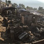 Incendio en barrio Nueva Jerusalén consume 12 casas en Bello