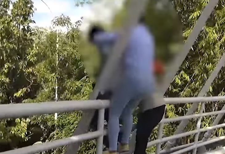 Nolva Paola Rodríguez evitó que joven se tirara de puente