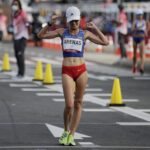 Lorena Arenas y los puños y patadas que recibió en la marcha de los 20 kilómetros