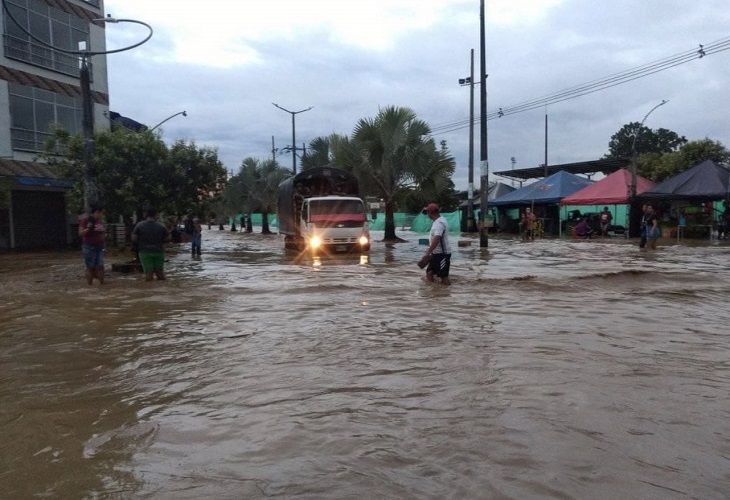 Tarazá: creciente súbita del río provocó una gran inundación