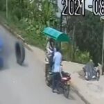 Vendedor ambulante es golpeado por llanta de camión en Mocoa