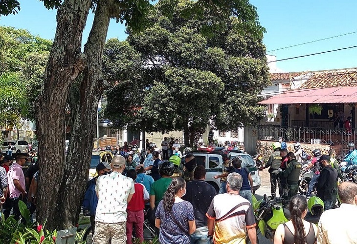 Asesinato de Fabián Enrique Jaimes en La Cabecera, Bucaramanga