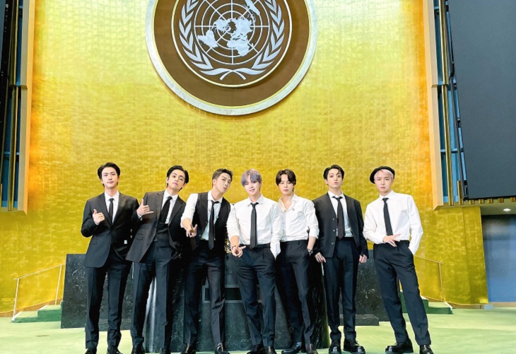 BTS se dirigió a los líderes mundiales en la Asamblea General de la ONU