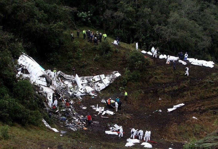 Detienen en Brasil a una boliviana investigada por el accidente del Chapecoense