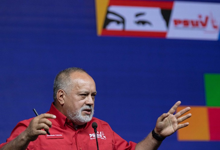 Diosdado Cabello cree que la oposición dirá que hubo fraude tras las elecciones