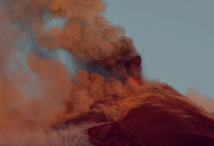 El Etna pudo acumular presión meses antes de su erupción en 2018