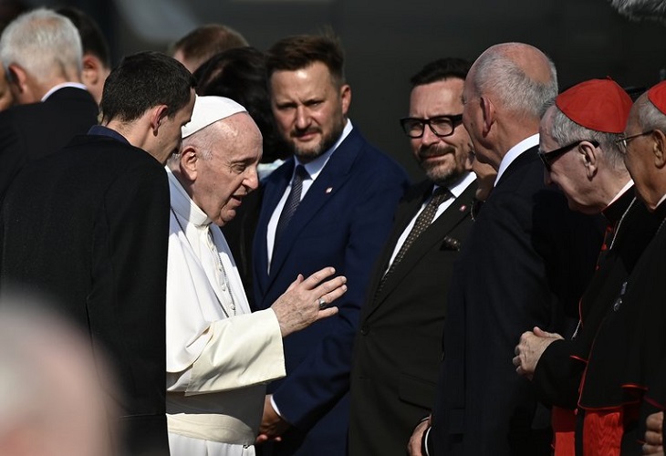 El papa Francisco pide en Eslovaquia esfuerzos para una Europa libre de ideologías