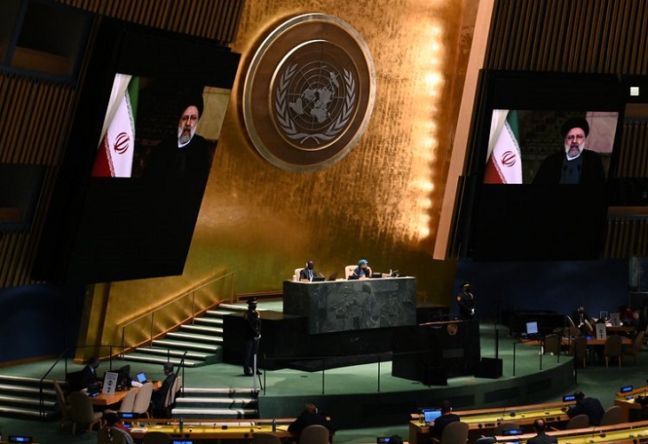 El presidente iraní dice a la ONU que la hegemonía de EE.UU. ha fracasado