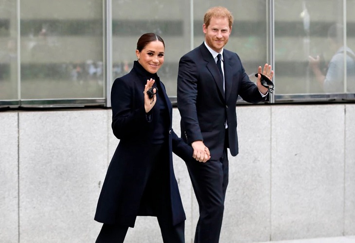 El príncipe Harry y Meghan Markle se reúnen con la vicesecretaria de la ONU