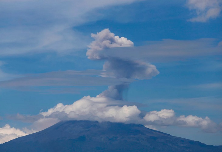 El volcán Otake del sudoeste de Japón registra una erupción sin causar daños