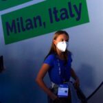 Greta Thunberg pide en Milán acciones reales y acabar con el bla, bla, bla