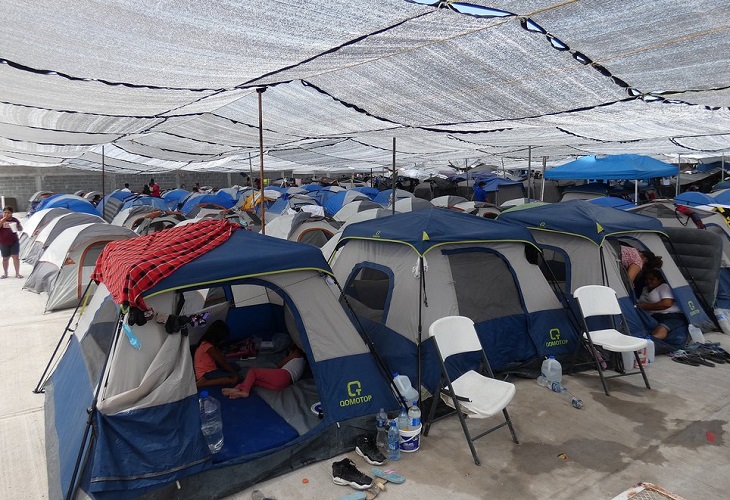 Llegada de haitianos satura albergues de la ciudad mexicana de Reynosa