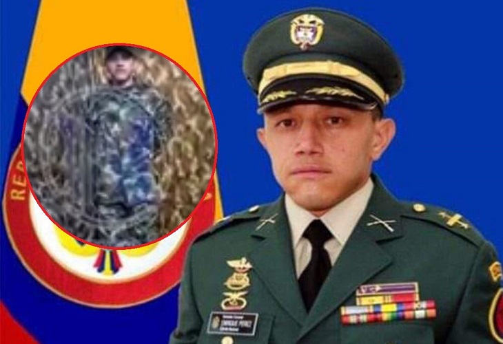 Coronel Pedro Enrique Pérez Arciniegas aparece vivo en video de las disidencias
