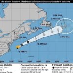 Se forma frente a la costa atlántica de EE.UU. la tormenta tropical Odette