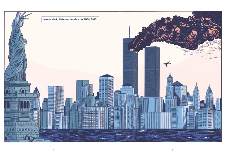Un cómic poliédrico recuerda los atentados del 11-S en su veinte aniversario 2