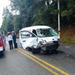 Accidente de tres autos deja una persona fallecida en el Alto de las Palmas