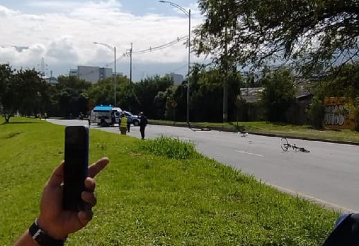 Muere ciclista en accidente por la avenida Regional de Medellín