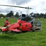Helicóptero de SADI, taxi aéreo, sufrió percance en la vereda Fonquetá, de Chía