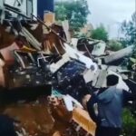 Deslizamiento de tierra en Santo Domingo Savio se llevó varias viviendas por delante