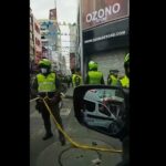 En el centro de Cali, delincuentes iban a robar un banco y se desató un tiroteo