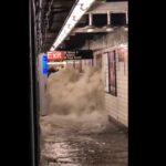 Se inunda el Metro de Nueva York y la ciudad es declarada en emergencia por Ida