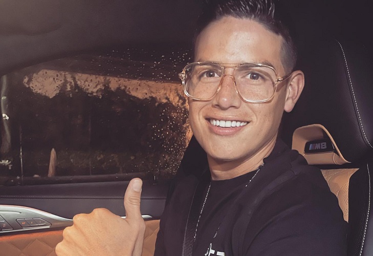 James Rodríguez enojado por pregunta en Twitch sobre su entrenamiento