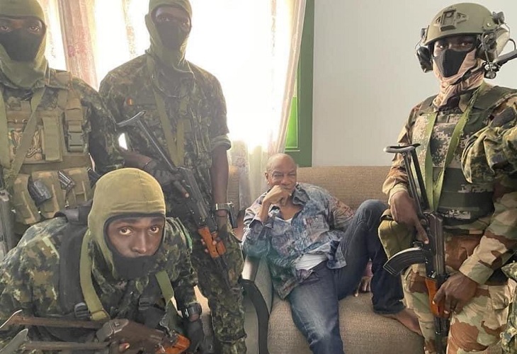 Posible Golpe de Estado en Guinea y apresamiento del presidente