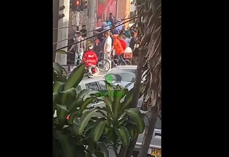 Se registra balacera en la calle San Juan con 78, en Medellín