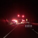 Incendio de camión en túnel Quebrada Blanca, vía Bogotá- Villavicencio