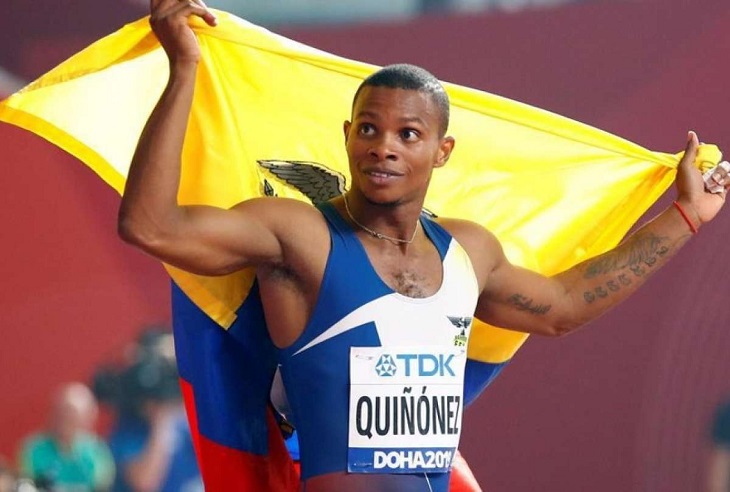 Asesinan al velocista olímpico Alex Quiñónez en Guayaquil