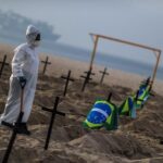 Brasil, el segundo país del mundo en superar los 600.000 muertos por covid