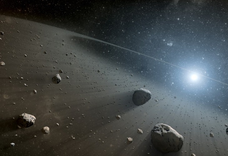 Radiografía a 42 de los mayores objetos del cinturón de asteroides