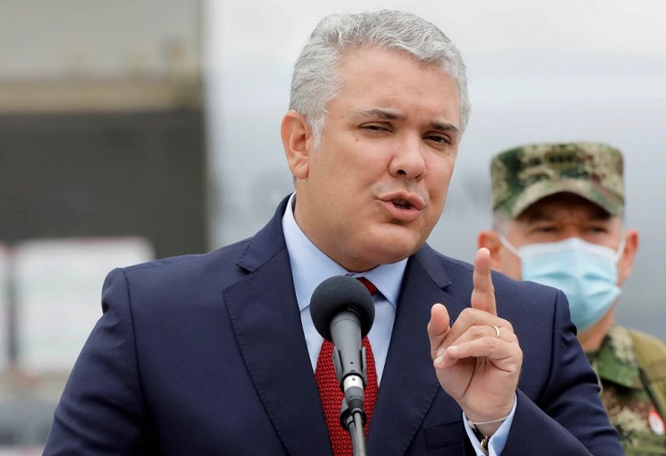El presidente de Colombia, Iván Duque