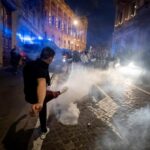Cuatro heridos en el asalto a un hospital romano por neofascistas y antivacunas