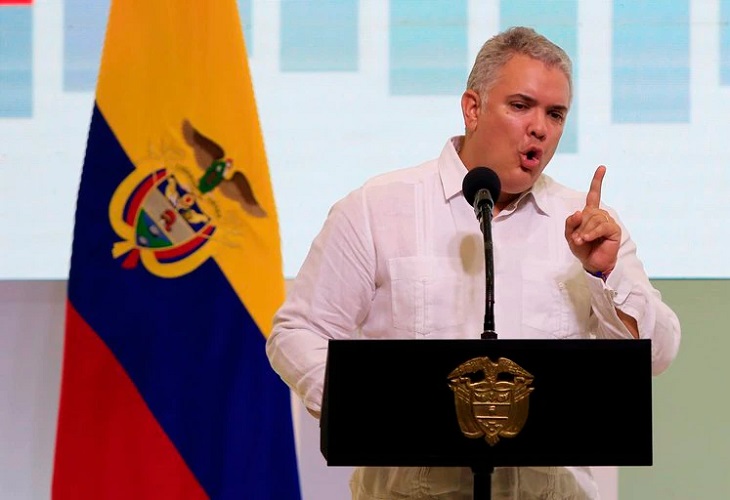 Duque pronostica que la economía colombiana crecerá por encima del 7 % en 2021