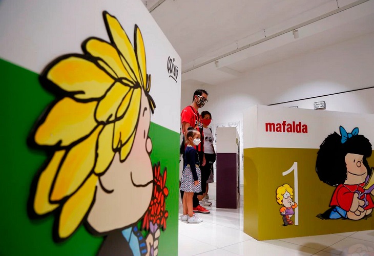 El mundo de Mafalda llega a México con una exposición interactiva