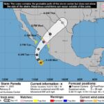 La tormenta Pamela